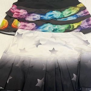 2 tennis skirts